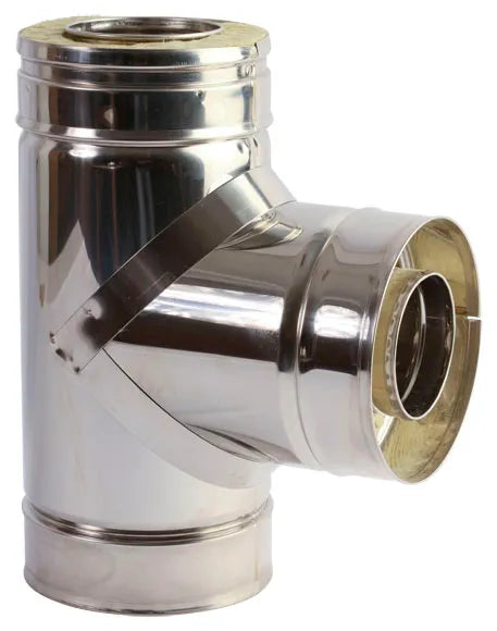 Kit tubos instalación EXTERIOR para estufa de pellet Ø80